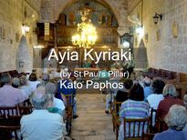 Picture of Ayia Kyriaki Church interior