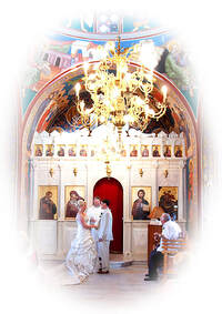 Image of Anglican wedding at St George's Chapel